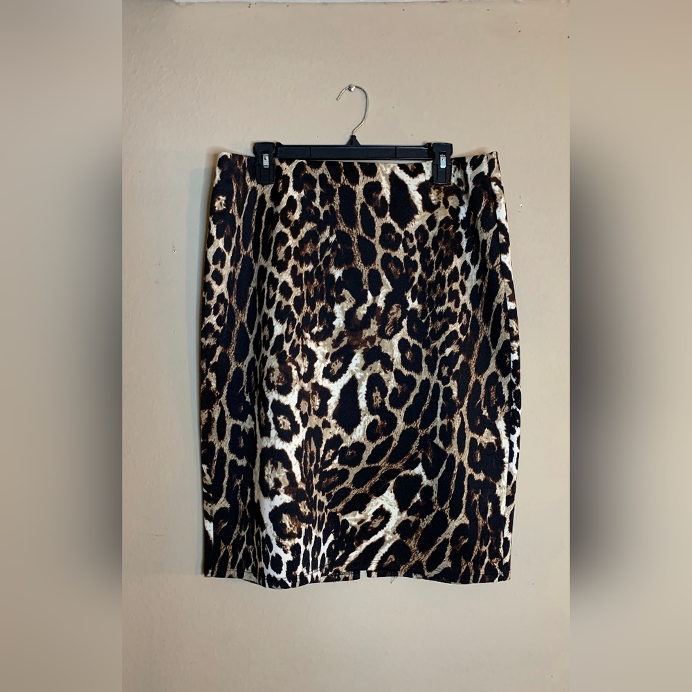 NYCC Leopard Print Skirt